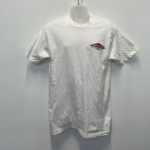 Butt Naked Jetski Graphic Logo White T-Shirt Size L